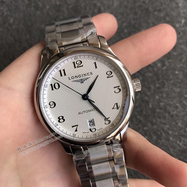 浪琴手錶 LONGINES名匠製錶傳統 原版開模 最新款鏤空自動陀男士腕表  gjs2034